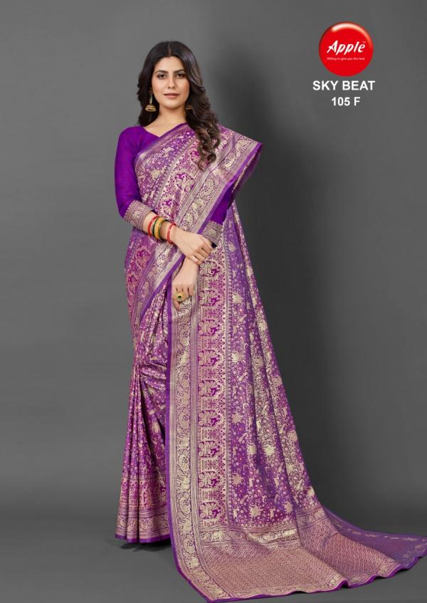 Apple Sky Beat 105 Festival Wear Silk Saree Collection